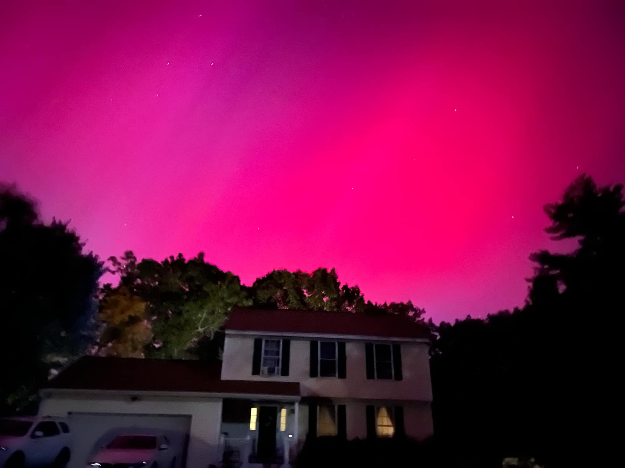 Fotos: Aurora Boreal en Nueva Inglaterra