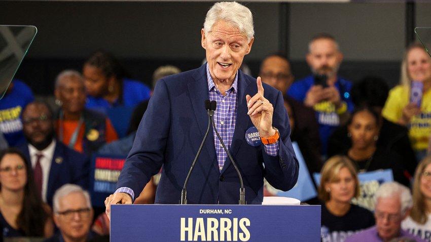 Bill Clinton visita Arizona para respaldar campaña de Kamala Harris