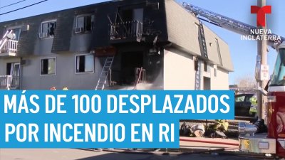 Evacuación masiva por incendio en Pawtucket