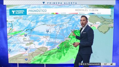 Se espera precipitación el miércoles