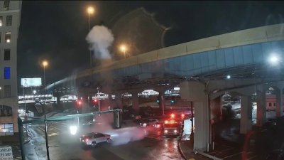 Explosión de alcantarillas en Worcester