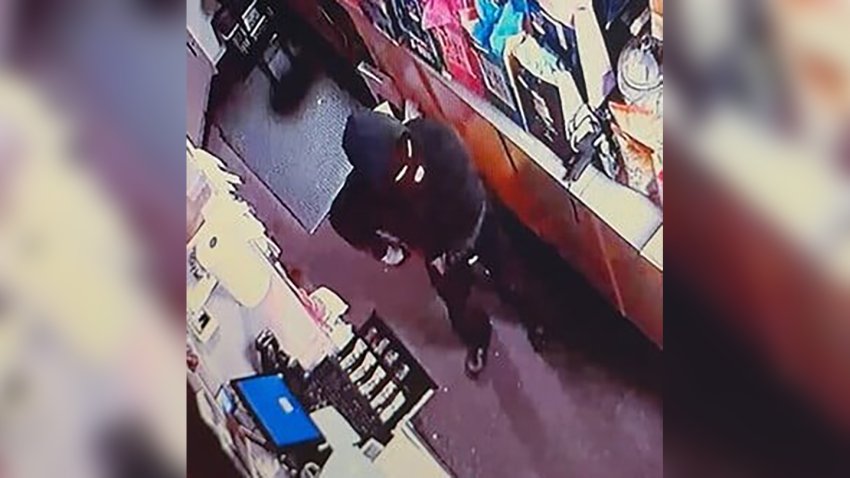 Police say the suspect pictured above broke into a local business on Dec. 30, 2024.