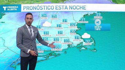 Condiciones tranquilas con algunos copos de nieve esta noche