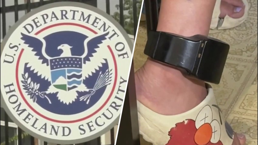 Madre asiste a cita en inmigración y le ponen grillete electrónico