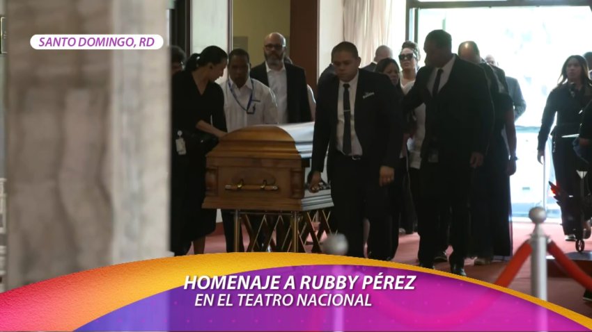 Amigos y familiares le dan el último adiós a Rubby Pérez