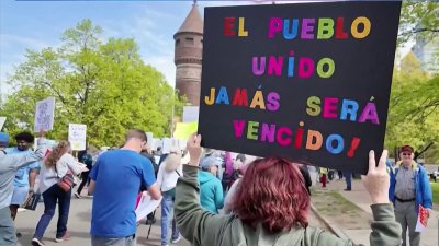 Manifestación en apoyo a derechos laborales en CT