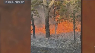 Apagan fuego que ardía en base militar de Cape Cod