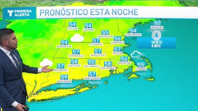 Noche nublada pero sin precipitaciones