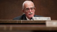 WASHINGTON, DC- MARCH 5: Congressman Gerry Connolly (D-VA) questions witnesses during a House Committee on Oversight and Government Reform hearing titled “A Hearing with Sanctuary City Mayors” in Washington, DC on March 5, 2025. (Photo by Nathan Posner/Anadolu via Getty Images)