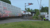 Cierre de calle tras descarrilamiento de tren en Rhode Island