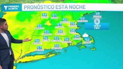 Noche tranquila, con temperaturas en ascenso para el miércoles