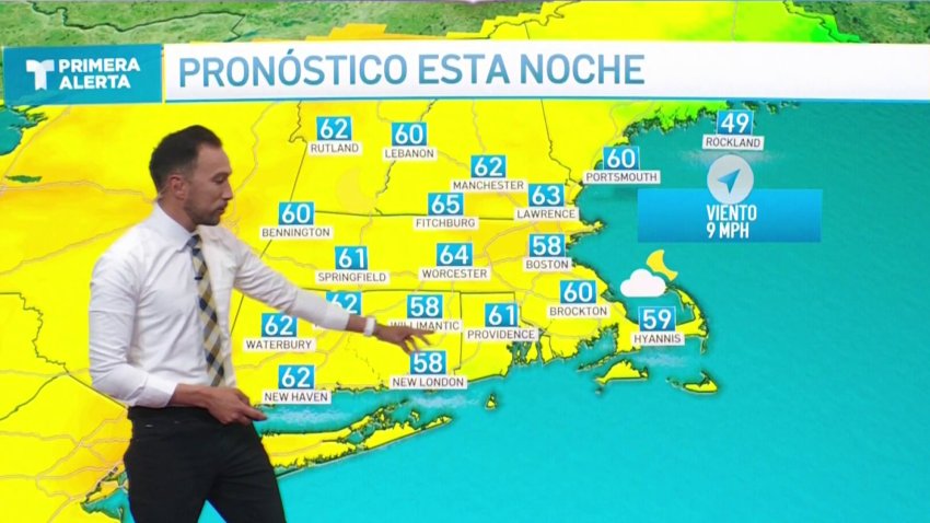Noche agradable y posible pico de temperaturas para mañana