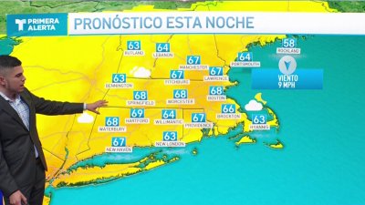 Noche en los 70 grados, riesgo de tiempo severo para mañana