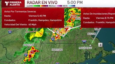 Avisos de tormenta severa en la región