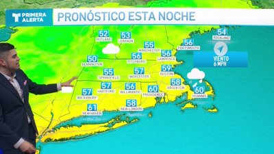 Algunas lluvias dispersas esta noche, ¡calor para mañana!