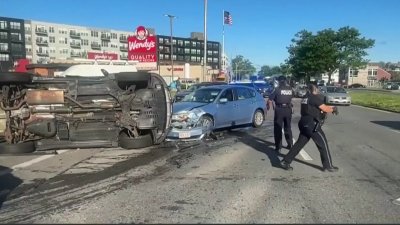 Cuatro personas heridas tras accidente en Everett
