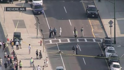 Cierran calle frente a Revere Beach por investigación policial