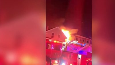 Se registra incendio residencial en Lawrence
