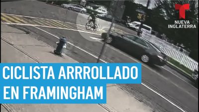 Atropellan a ciclista en Framingham