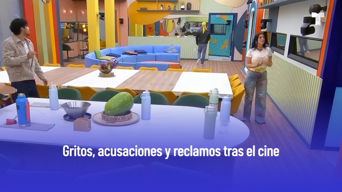 La tensión se dispara después del cine en La Casa de los Famosos ...