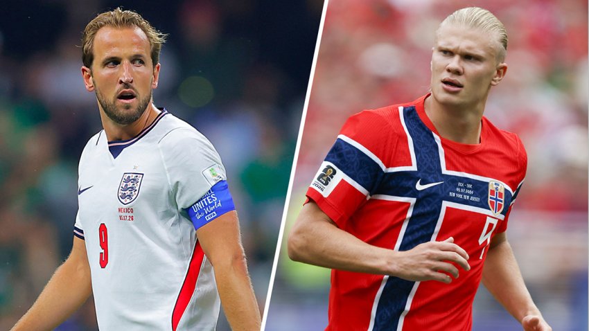 Harry Kane and Erling Haaland