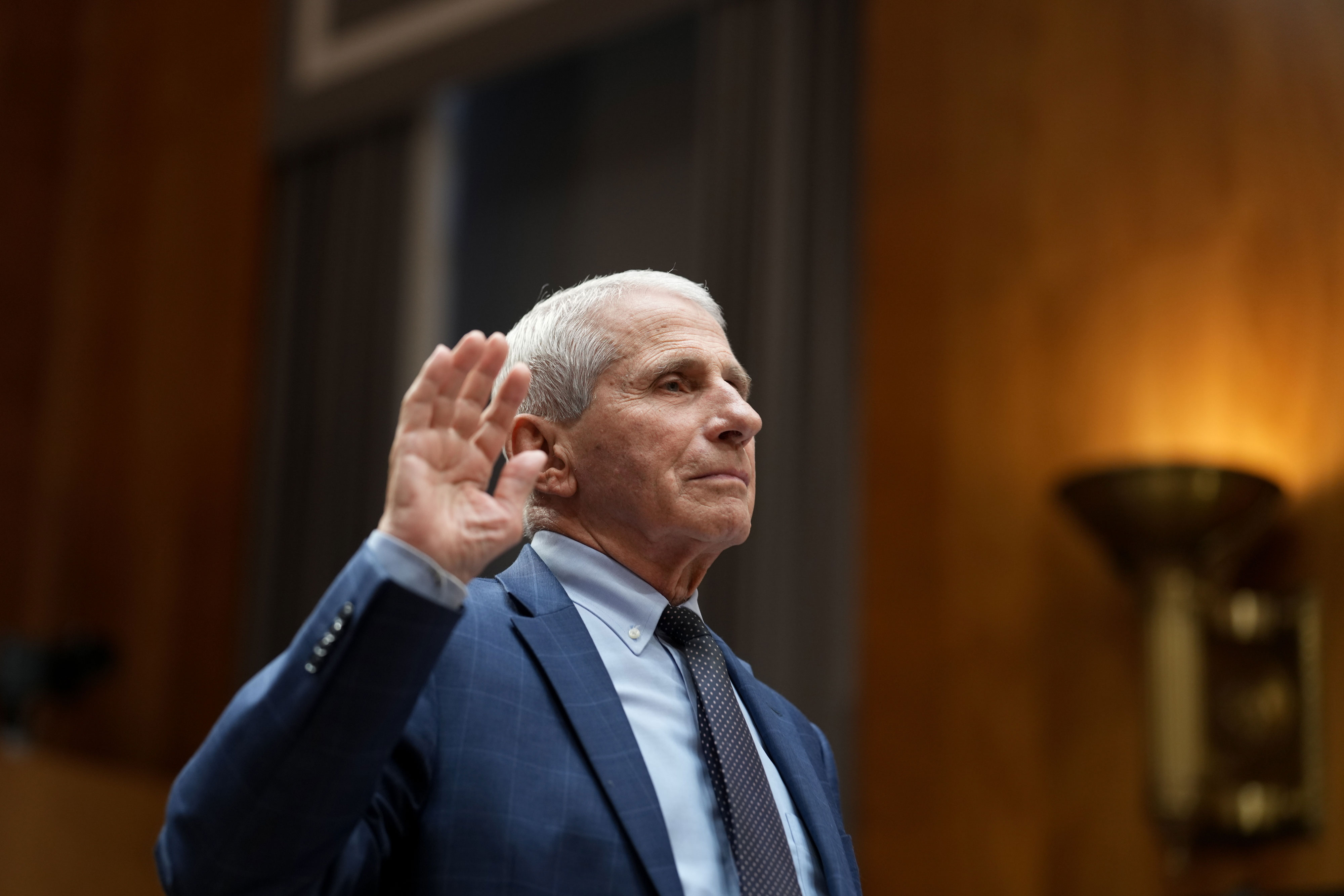 Senadores votan a favor de declarar a Fauci en desacato al Congreso tras acogerse a la Quinta Enmienda
