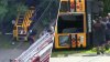 Autobús escolar se vuelca en Boston y deja cuatro personas heridas
