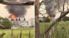 Dos personas heridas tras voraz incendio en Salisbury
