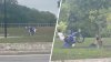 Videos muestran maniobras peligrosas de dirt bikes en zona peatonal de Forest Hills